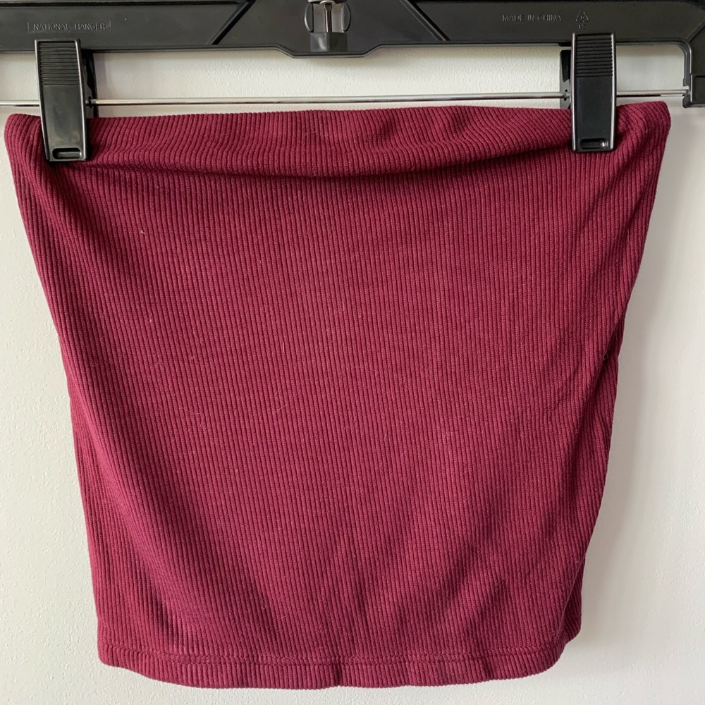 American Eagle Ribbed Tube Top